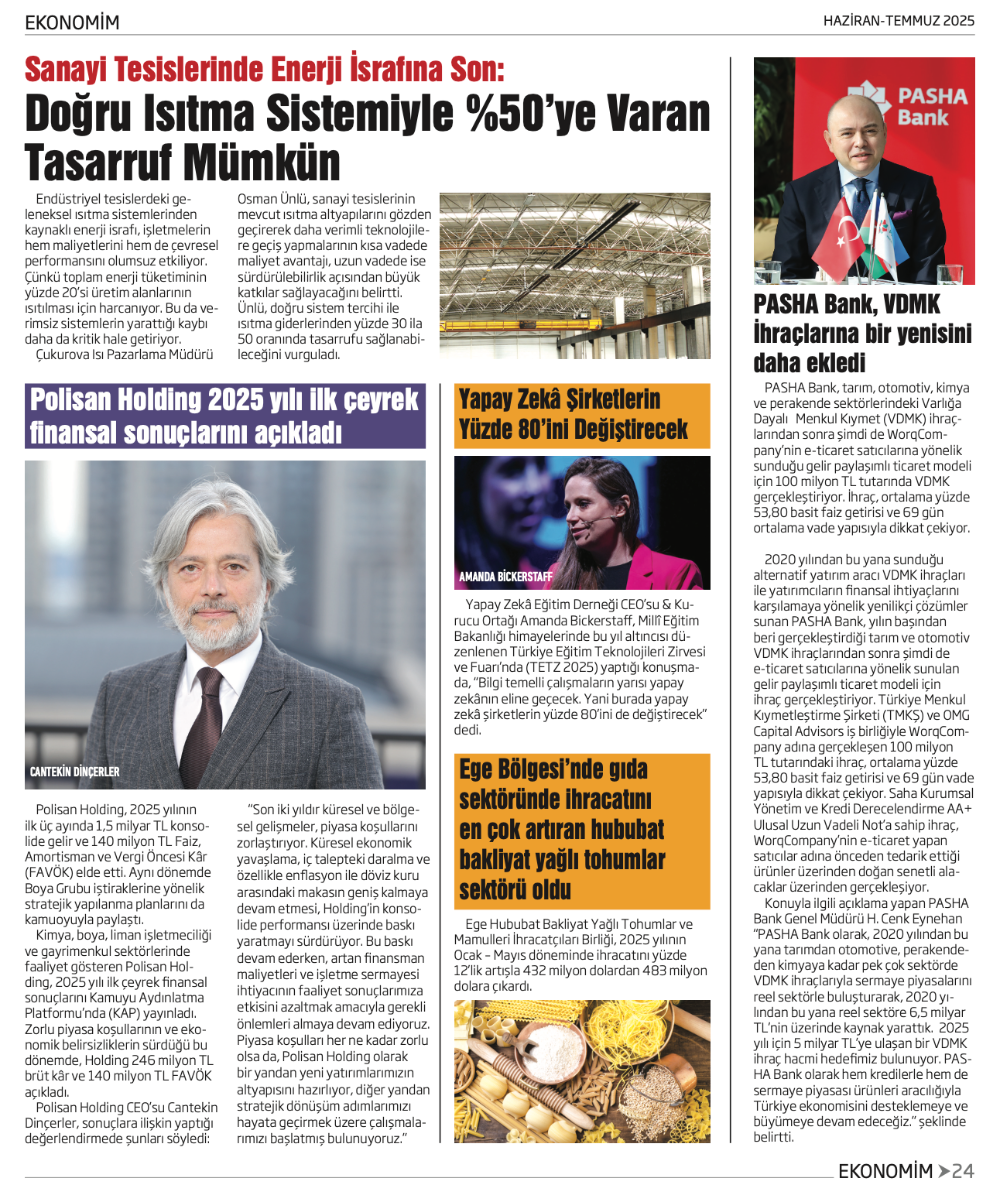 EKONOMİM Temmuz Sayısı Çıktı!